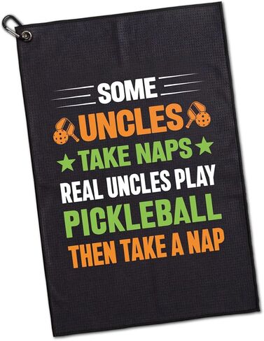 Pickleball Making Tennis Courst Great Printed Microfiber Pickleball Towel with Clip, Funny Pickleball Towel Gifts for Men Women Dad Mom, Retirement Birthday Gift for Pickleball Lover in Saudi Arabia