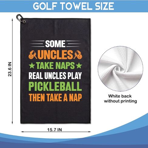 Pickleball Making Tennis Courst Great Printed Microfiber Pickleball Towel with Clip, Funny Pickleball Towel Gifts for Men Women Dad Mom, Retirement Birthday Gift for Pickleball Lover in Saudi Arabia