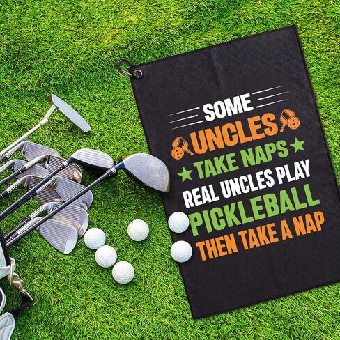 Pickleball Making Tennis Courst Great Printed Microfiber Pickleball Towel with Clip, Funny Pickleball Towel Gifts for Men Women Dad Mom, Retirement Birthday Gift for Pickleball Lover in Saudi Arabia