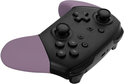 eXtremeRate Light Violet Replacement Handle Grips for Nintendo Switch Pro Controller, DIY Custom Hand Grip Shell for Nintendo Switch Pro - Controller NOT Included in Kuwait