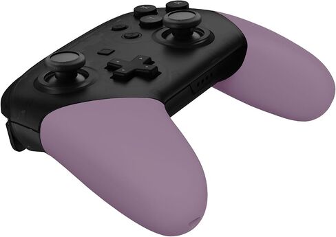 eXtremeRate Light Violet Replacement Handle Grips for Nintendo Switch Pro Controller, DIY Custom Hand Grip Shell for Nintendo Switch Pro - Controller NOT Included in Kuwait