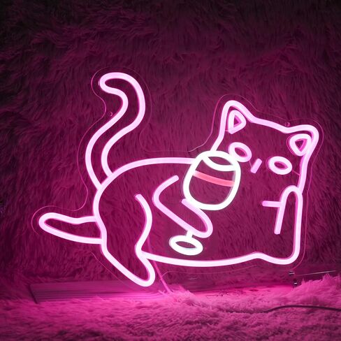 Skatoboard Chick Neon Sign Dancing Chicken LED Neon Light for Decor Decor Dimmable USB Light Up Chick Scip for Bedroom Kids Room Gifts for Boy Girl (16.5 "*12.6") in Saudi Arabia