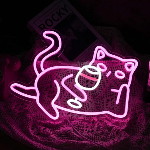 Skatoboard Chick Neon Sign Dancing Chicken LED Neon Light for Decor Decor Dimmable USB Light Up Chick Scip for Bedroom Kids Room Gifts for Boy Girl (16.5 "*12.6") in Saudi Arabia