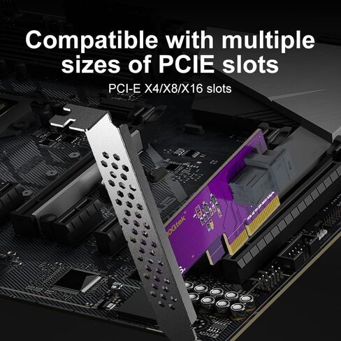 U.2 to M.2 Adapter for U.2 PCIe NVME SSD ، M.2 M-Key PCIe X4 Host Interface ، M.2 PCIe Adapter for Mainboard SSD 750 P3600 P3700 in Kuwait
