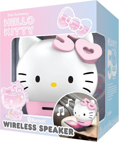 مكبر صوت لاسلكي Hello Kitty - قابلة لإعادة الشحن والمحمولة ، اللطيف والمخصص ، Bluetooth 5.2 ، وقت طويل ، الصوت - مثالي للمنزل ، المكتب ، والاستماع أثناء التنقل in Kuwait