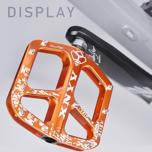 Bicycle Pedal -3 Bearing Bicycle Pedal -9/16 inch Aluminum Alloy CNC machined Flat Pedal, with Anti Slip Screws and 3 Optional coatings in Saudi Arabia
