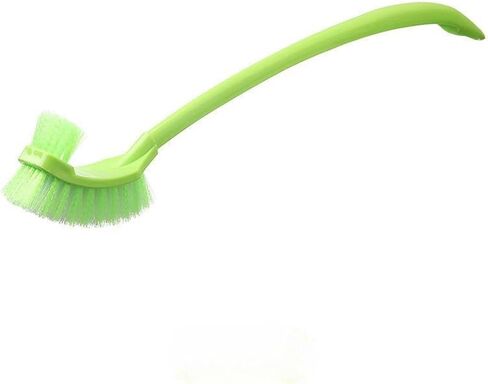 Simple Toilet Brush Double Sided Clean Brush with Long Holder 6 Colors for Choice,1piece/Pack (Light Blue) in Saudi Arabia