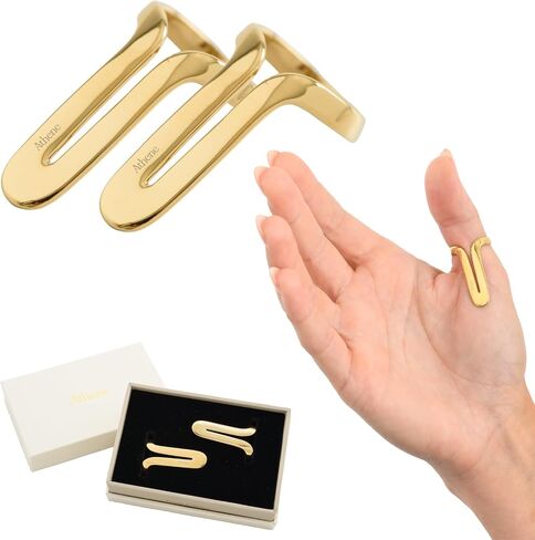 Athene Thumb Brace for Joint Discomfort - An Elegant, Comfortable Thumb Splint Designed to Maintain Full Hand Function, Crafted from Premium Materials, S (Gold) in Saudi Arabia