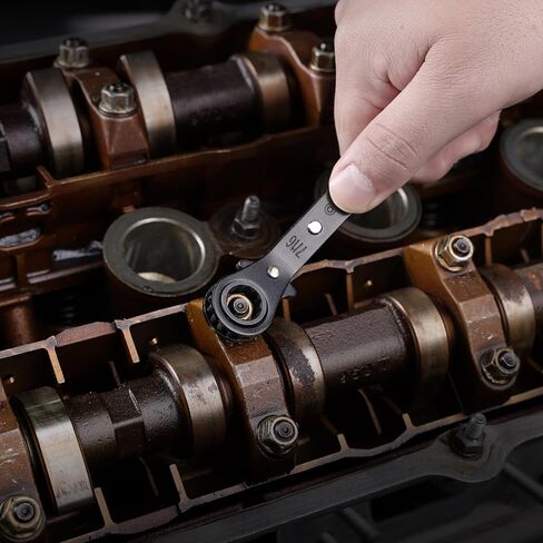 Duratech 1/4 بوصة x5/16 بوصة مزدوجة الإزاحة مربع نهاية الربط القابل للانعكاس ، SAE ، شاقة ، مطلي بالكروم غير اللامع ، مسطحات ساتشيت للمساحات الضيقة in Saudi Arabia
