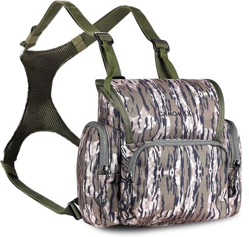 Lucky Clover clover pinocular harness pack with Rangefinder Bacous ، Pack stest Pack Pouch Bino Pouch Bino القابلة للتعديل ، وتسخير Bino رائع للصيد ، والمشي لمسافات طويلة ، وإطلاق النار (كامو ماونتن) in Kuwait