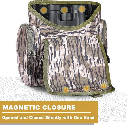 Lucky Clover clover pinocular harness pack with Rangefinder Bacous ، Pack stest Pack Pouch Bino Pouch Bino القابلة للتعديل ، وتسخير Bino رائع للصيد ، والمشي لمسافات طويلة ، وإطلاق النار (كامو ماونتن) in Kuwait