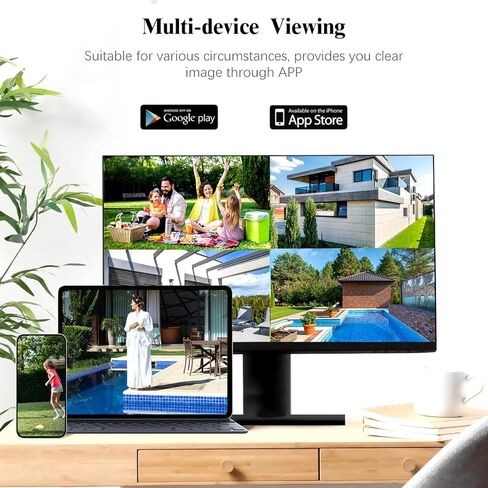 تعريف كامل HD 5MP نظام كاميرا الأمان السلك in Saudi Arabia