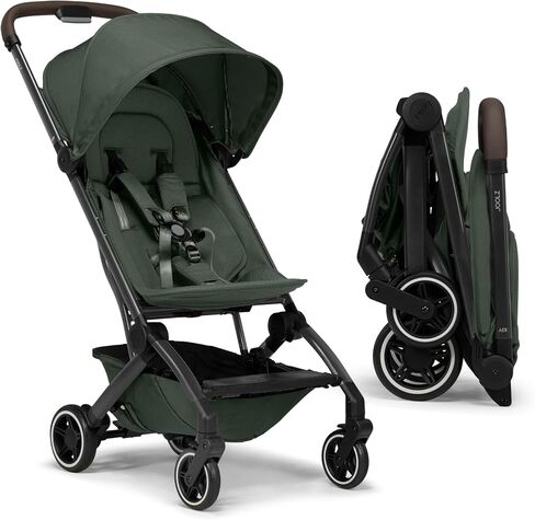 Joolz AER+ Lightweight Baby Stroller, Ultra Compact & Portable One-Hand Fold Design - Ergonomic Recline Seat - Infant & Toddler (up to 50 lb) - Airplane Friendly Stroller - XXL Sun Hood -Sandy Taupe in Saudi Arabia