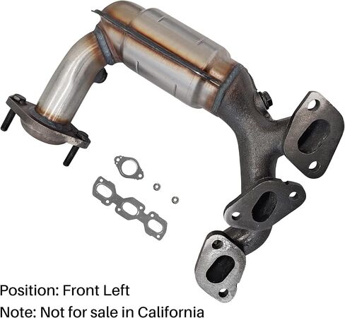Catalytic Converter Compatible with Ford Escape 2001-2008 3.0L Front Right,Replace 641521,674-830,674830,16410(EPA Compliant high flow exhaust manifold catalytic converter) in Saudi Arabia