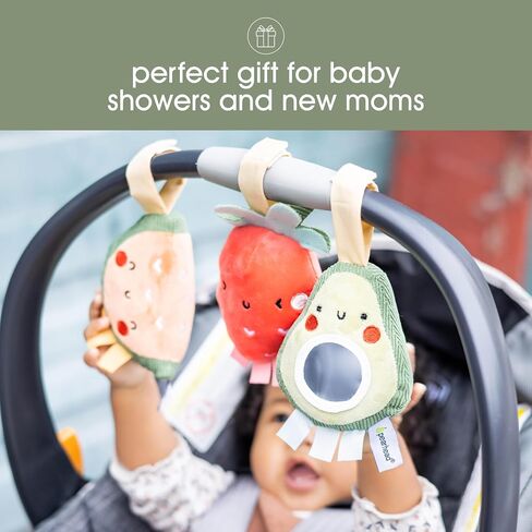 Pearhead Plush Photo Album, Baby Shower Registry Addition, Gender Neutral Baby Toy, 8.75x6.25x0.75 Inch in Saudi Arabia