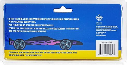 مجموعة سيارات Pinewood Derby الرسمية - سيارة مخزونة مسبقًا in Kuwait