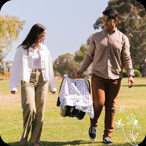 GoldBug Lightweight Car Seat Canopy Cover - Backyard Bugs in Saudi Arabia