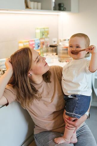 MAMUKO Organic Porridge - Healthy Porridge Blend of Spelt, Buckwheat & Rice - High Fiber Porridge with No Added Sugar, Milk & Preservatives - Organic Porridge Ideal for Toddlers - (200g & 10 Servings) in Saudi Arabia
