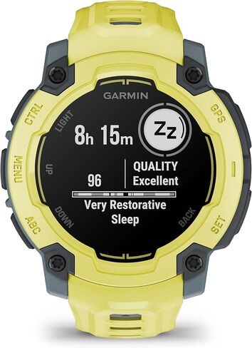 غريزة غريزة E 40mm (أسود/فحم) حزمة الساعات الذكية في الهواء الطلق الوعرة - 24/7 مراقبة الصحة ، ومعدل ضربات القلب القائم على الرسغ مع PlayBetter Portable Charger و HD شاشة HD in Kuwait