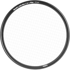 Haida Nanopro Soft Star Screw-in 2 in1 Optical Glass Filter 4 Point Star + Soft Focus HD4809 (67mm)