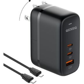140W USB C Charger GaN Fast 6 Ports PD QC5.0 Multiple USB Wall Charger Station USB Charging Hub Travel Charger USB C Charging Station for Multiple Devices Apple MacBook Pro/iPad Air/iPhone/DELL/Galaxy