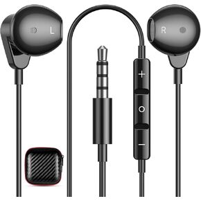 APETOO USB C Headphones for Samsung S24 S23 S22 Ultra S21 FE Note 10+ 20 A53 iPhone 15 16 Pro Max,HiFi Stereo Type C Earphones Wired Earbuds Microphone Volume Control for Galaxy Z Flip Fold 3,OnePlus