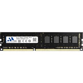 Desktop Ram DDR3, 1600MHZ 16GB kit(2X8GB) PC Memory UDIMM PC3-12800,1.5V Non-ECC Unbuffered 240PIN CL11 Intel AMD Compatible Computer Memory-Black(Only Support Desktop Computer)