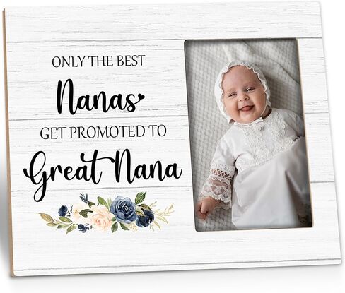 New Grandparents Picture Frame - Grandparents Gifts, Grandparents Baby Announcement Frame, When a Child Is Born so Are Grandparents Wooden Picture Frame for Tabletop or Wall Hanging 4x6 in Saudi Arabia