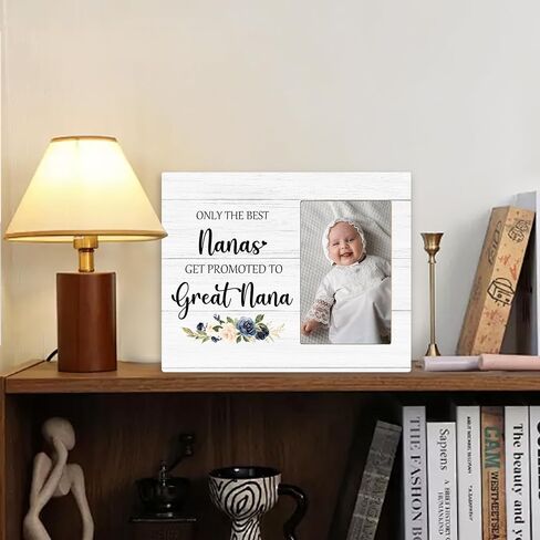 New Grandparents Picture Frame - Grandparents Gifts, Grandparents Baby Announcement Frame, When a Child Is Born so Are Grandparents Wooden Picture Frame for Tabletop or Wall Hanging 4x6 in Saudi Arabia