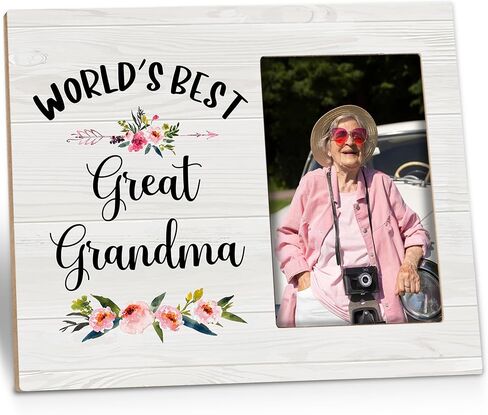 New Grandparents Picture Frame - Grandparents Gifts, Grandparents Baby Announcement Frame, When a Child Is Born so Are Grandparents Wooden Picture Frame for Tabletop or Wall Hanging 4x6 in Saudi Arabia
