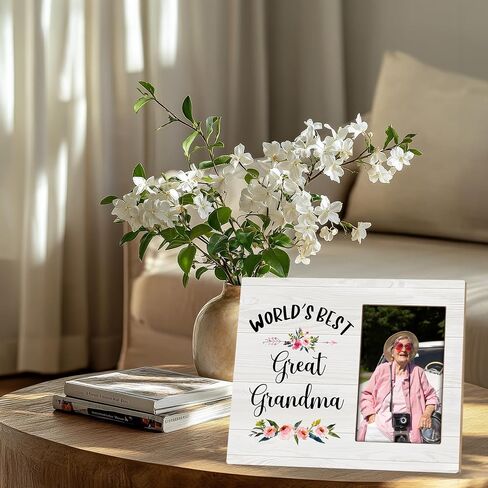 New Grandparents Picture Frame - Grandparents Gifts, Grandparents Baby Announcement Frame, When a Child Is Born so Are Grandparents Wooden Picture Frame for Tabletop or Wall Hanging 4x6 in Saudi Arabia