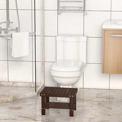 Wooden Step Stool for Kids Adults Small Wood Shower Foot Rest Stool Shaving Legs Potty Stool for Bathroom Sink Bed Kitchen in Saudi Arabia