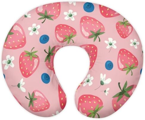 Jeiento Soccer Print Nursing Pillow Covers Newborn U-Shaped Breastfeeding Pillowcase Cushion Cover for Nursing Pillow and Positioner Snug Cover Only in Saudi Arabia