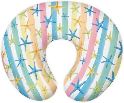 Jeiento Soccer Print Nursing Pillow Covers Newborn U-Shaped Breastfeeding Pillowcase Cushion Cover for Nursing Pillow and Positioner Snug Cover Only in Saudi Arabia