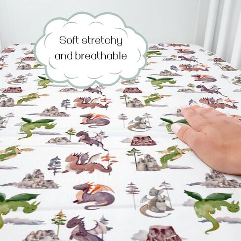 Hawskgfub Highland Cow Eucalyptus Leaf Standard Standard Crib Sheet for Baby Boy Girl ، محايدة المزرعة الغربية حيوان Yak Toddler Cover ، Softy Stefty Servery Sheets Decor Kids Gift 52 "× 28" in Kuwait