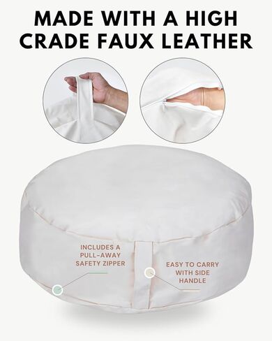 Travel Size Newborn Photography Beanbag | Bean Filling Not Included | Professional Ottoman Poser | Baby Photo Prop & Pose Pillow - Newborn Photography Props in Saudi Arabia
