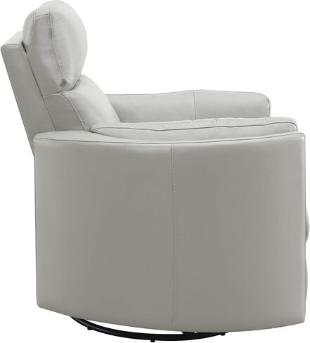 Acme Sagen Wooden Glider Recliner with Swivel in Charcoal in Saudi Arabia