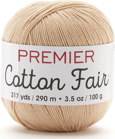 Premier Yarns Cotton Fair Solid Yarn-Leaf Green in Kuwait