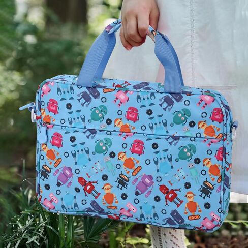 كيس لوحي الأطفال مع حزام الكتف مقبض ، 13 بوصة لطيف الفراشة قرص الحمل حالة حقيبة لصبي فتاة محمولة حقيبة الطفل FIT HD 10 HD 8 IPAD 10 10.2 7 8 9 Kids Pro Tablets HD in Kuwait