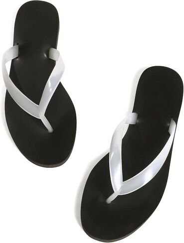 Jelly Beach Flip Flop Sandals for Women Clear Jelly Slip on Comfortable Thong Sandals Jelly Slides Sandals Women Dressy Shoes in Saudi Arabia