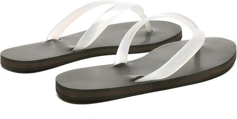 Jelly Beach Flip Flop Sandals for Women Clear Jelly Slip on Comfortable Thong Sandals Jelly Slides Sandals Women Dressy Shoes in Saudi Arabia