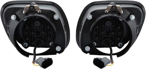 Fog Lights for Freightliner Cascadia 2008-2017, Front Fog Light Assembly Fog Lamp Waterproof Clear Replace Trucks Accessories (A Pair) A0651908000/A0651908001 in Kuwait