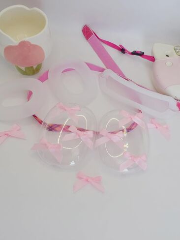 3 في 1 حالة لـ Airpod Max ، أغطية Clear TPU Cute Star Ear Course ، أغطية رأس سليكون للأذن للنساء المتوافقة مع Apple Airpods Max Headphones 2024 2020 in Saudi Arabia