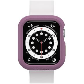 LifeProof Watch Bumper for Apple Watch Series SE 2nd gen/SE 1st gen/6/5/4 44mm, Shockproof, Drop proof, Sleek Protective Case for Apple Watch, Guards Display and Edges, Sustainably Made, Black