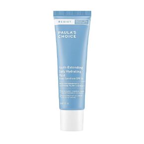 Paula's Choice RESIST Daily Hydrating Fluid Face Moisturizer SPF 50, UVA & UVB Protection, Chamomile & Vitamin E, Sunscreen for Oily Skin, 2 Ounce