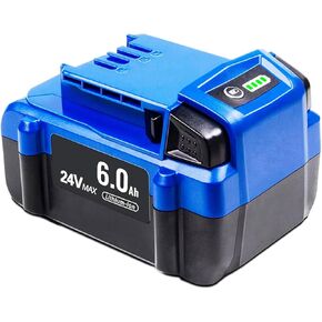 2 Pack Replacement for Kobalt 24 Volt 6.0Ah Lithium ion Battery KB624-03 KB524-03 KB424-03 KB224-03 KB124-03 0673802 1051230 Compatible with Kobalt 24V Power Tools