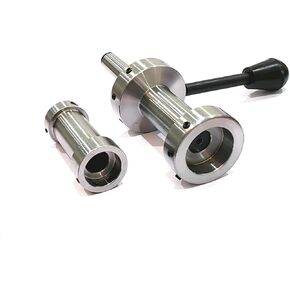 Buyohlic Rigid And More Precise- Lathe Tailstock Die Holder-Imperial Sizes Machine Tools (Morse Taper 3MT)