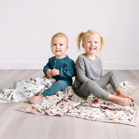 GRSSDER MASLIN COTTON CENILT بطانية - لحاف بطانية ناعمة وذات تنفس ، وبطانيات شاشية كبيرة الحجم للأطفال حديثي الولادة ، والأطفال الصغار والأطفال ، و 6 طبقات عكسية للتصميم لجميع المواسم ، 40 "50" " in Kuwait