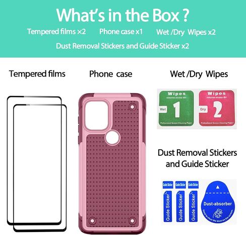 Jeylly for Moto G Stylus 5G Phone Case 2022, Dual Layer Hard Plastic Bumper Flexible Silicone Rubber Shockproof Drop Protection Cell Phone Case for Moto G Stylus 5G 2022, Purple in Saudi Arabia