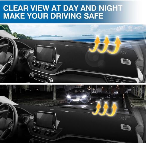 KUST غطاء لوحة القيادة للسيارة Honda CR-V CRV 2012-2016 اليد اليسرى للقيادة غير قابلة للانزلاق لوحة القيادة حصيرة الملحقات الداخلية لهوندا CRV CR-V مقاس مخصص داش حصيرة ظلة الزجاج الأمامي لا وهج أسود in Kuwait